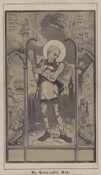 Ye Venerable Bob (farge litho) av Matthew