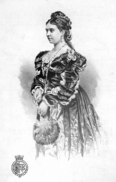 Kronprinsessen av Tyskland, 1877 av Matthews and Son