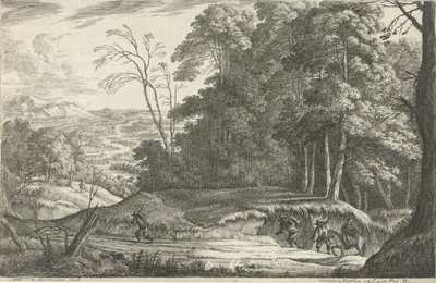 Veien langs skogkanten av Matthieu van Plattenberg