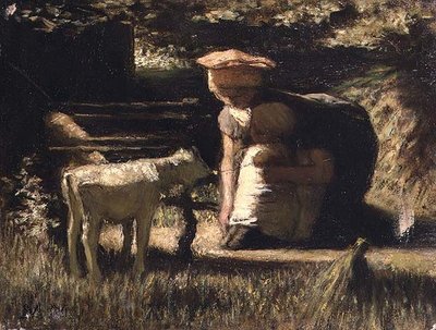 Bli kjent (Den lille geiten) av Matthijs Maris