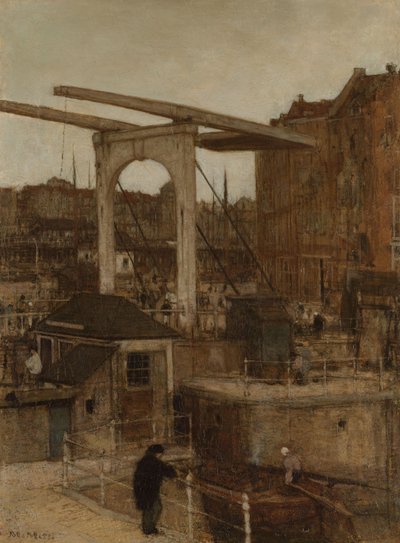 Nieuwe Haarlemse Sluis ved Singel, kjent som 