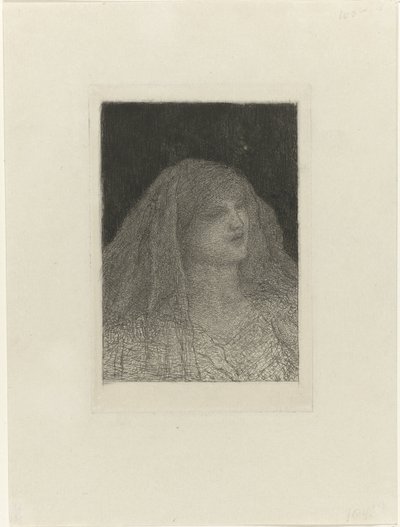 Kvinne med slør av Matthijs Maris