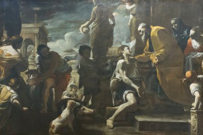 Rückkehr des verlorenen Sohnes von Mattia (1613-99) Preti