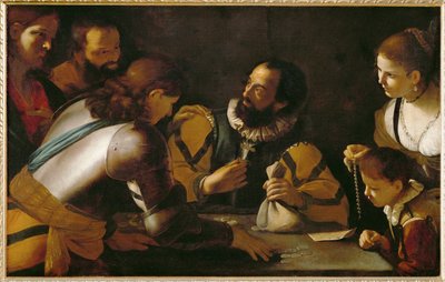 Matteus#39; kall, før 1650 (maleri på lerret) av Mattia (1613-99) Preti