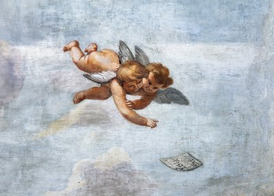 Engelskonzerte (Detail) von Mattia (1613-99) Preti