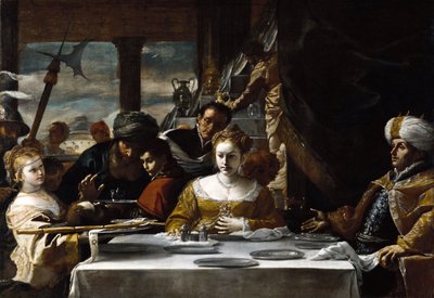 Herodes#39; fest av Mattia Preti