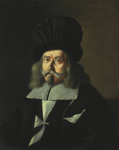 Portrett av en stormester av ridderne av Malta, Martin de Redin av Mattia Preti