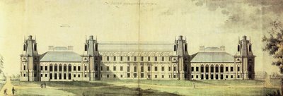 Tsaritsyno-palasset, ca. 1796 av Matvey Fyodorovich Kazakov