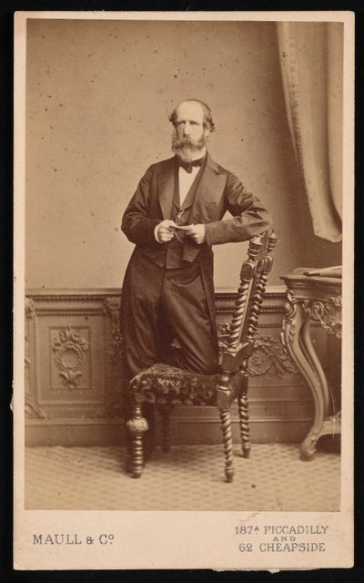 Portrett av Andrew Dickson Murray 1812-1878, før 1878. av Maull and Co