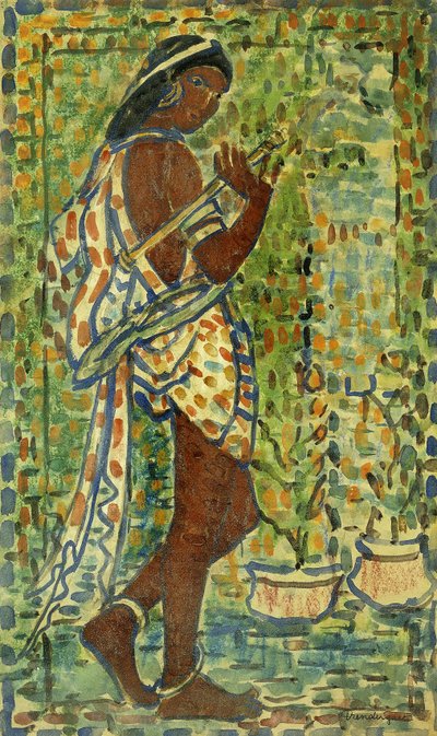 Hindu-danser, ca. 1910-1913 av Maurice Brazil Prendergast