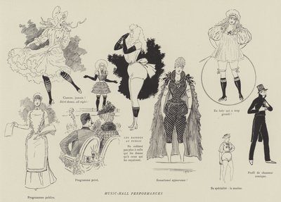 Illustrasjon for London Life by Mars av Maurice Charles Mathieu Bonvoisin
