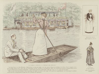 Illustrasjon for London Life by Mars av Maurice Charles Mathieu Bonvoisin