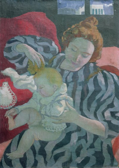 En mor som vasker sitt barn, 1895 av Maurice Denis