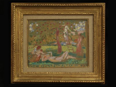 Autumn Bucolics eller under epletreet av Maurice Denis