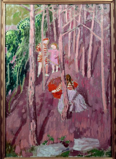 Barn i Silencio-skogen av Maurice Denis