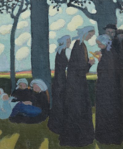 Kveld nær Binic, ca. 1895 av Maurice Denis