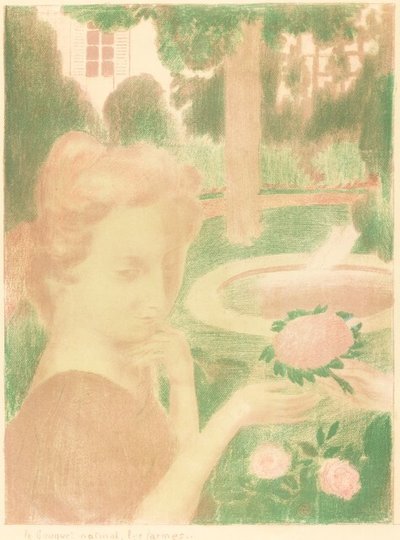 Morgenbuketten, tårene av Maurice Denis