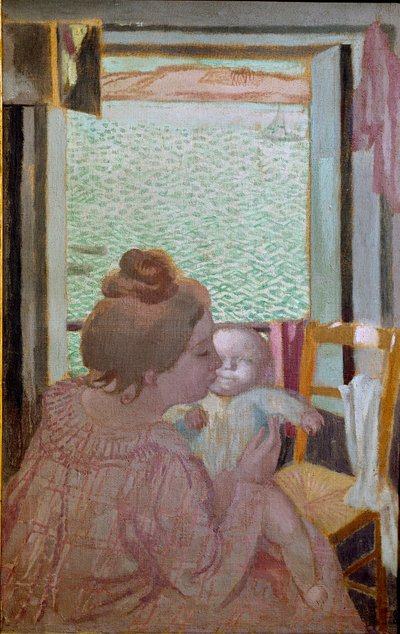 Barsel i vinduet av Maurice Denis