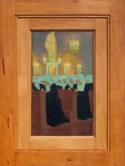 Morgenmesse (nonner i bønn) av Maurice Denis