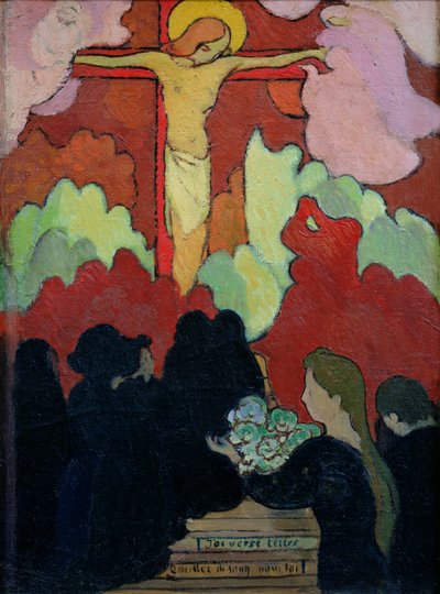 Offer på Golgata, ca. 1890 (olje på lerret) av Maurice Denis