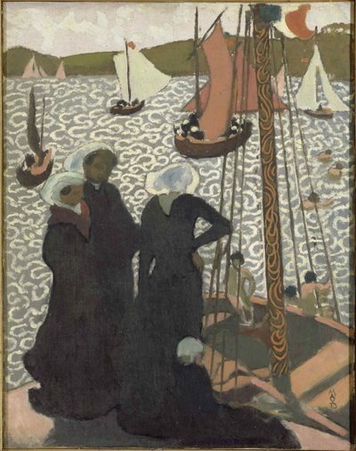 Regattaer ved Perros-Guirec Regattaer ved Perros-Guirec, 1892. av Maurice Denis