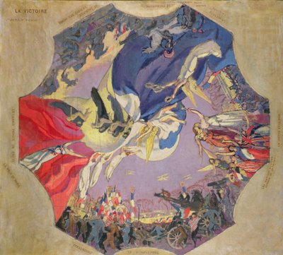 The Victory of 1918 (olje på lerret) av Maurice Denis