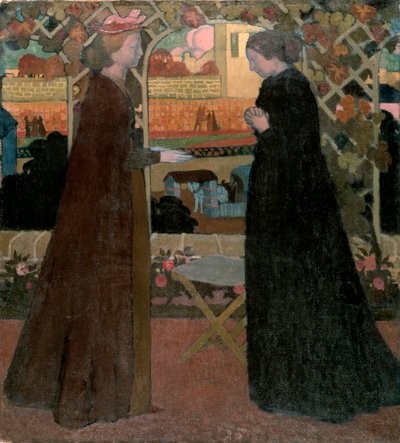 Besøket, 1894. av Maurice Denis