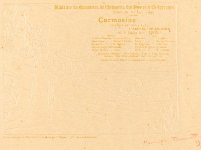 Karmosin av Maurice Dumont