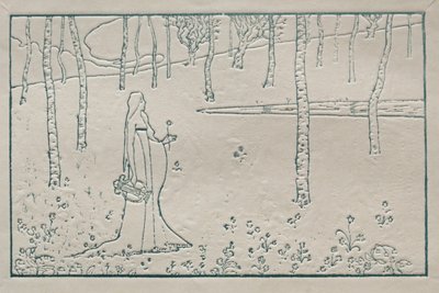 Sappho, 1895. av Maurice Dumont