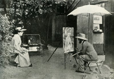 Toulouse-Lautrec-maleri Berthe den døve, 1890, 1947. av Maurice Joyant