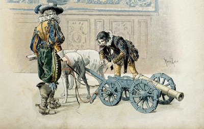 Frankrikes historie: Selv om Ludvig XIII erklærer major, fortsetter han barnas leker med sin favoritt Charles d