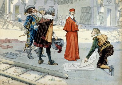 Frankrikes historie: Kardinal Richelieu (Armand Jean du Plessis av Maurice Leloir