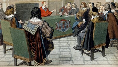 Frankrikes historie: Kardinal Richelieu (Armand Jean du Plessis av Maurice Leloir