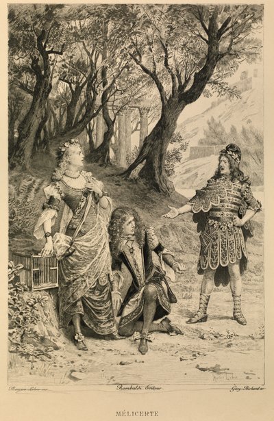 Melicerte av Molière av Maurice Leloir