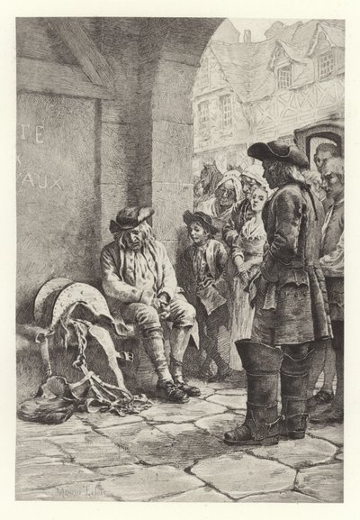 The Dead Ass av Maurice Leloir