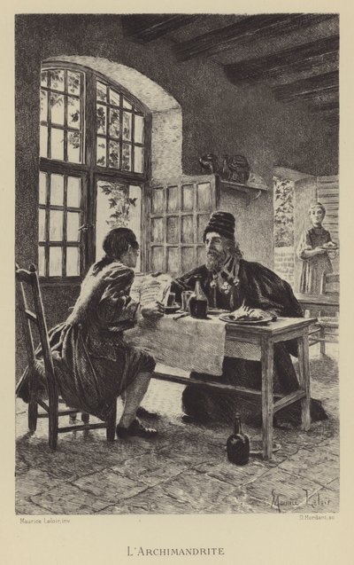 Arkimandritten (gravering) av Maurice Leloir