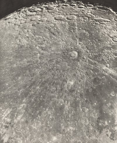Fotografi Lunar Radiation from Tycho - Ascending Phase, 1899 av Maurice Loewy