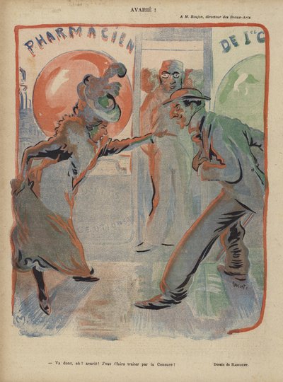 Illustrasjon for Le Rire av Maurice Radiguet