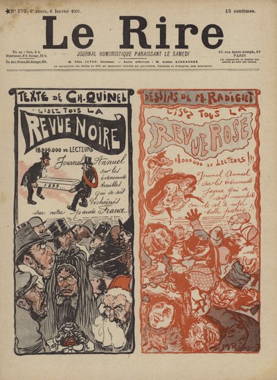Illustrasjon for Le Rire av Maurice Radiguet