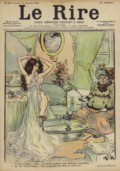 Illustrasjon for Le Rire av Maurice Radiguet