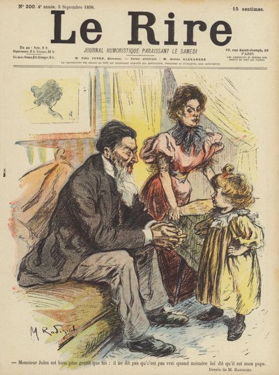 Illustrasjon for Le Rire av Maurice Radiguet