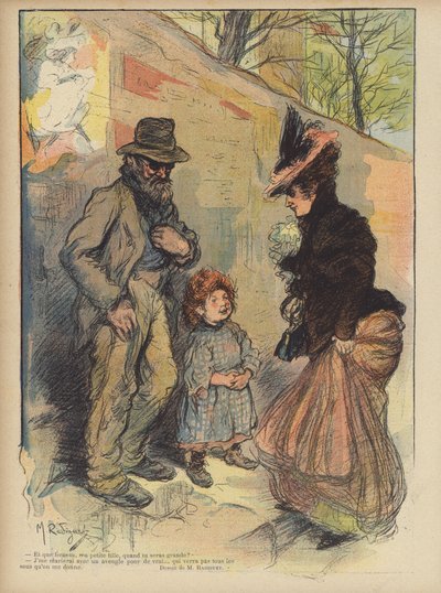 Illustrasjon for Le Rire av Maurice Radiguet