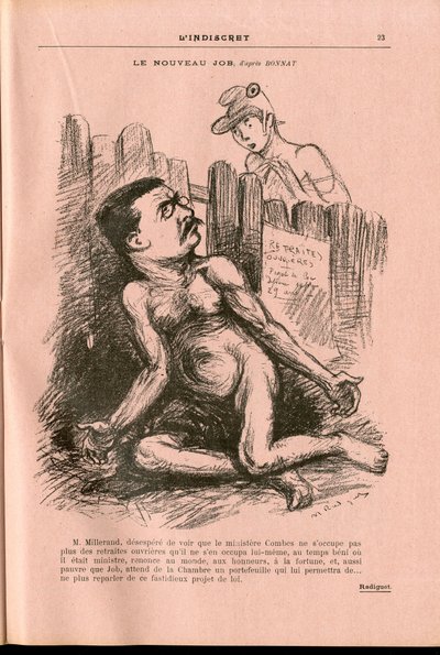 L'Indiscret, satirisk i svart-hvitt av Maurice Radiguet