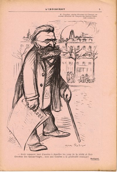 L'Indiscret, satirisk i svart-hvitt av Maurice Radiguet