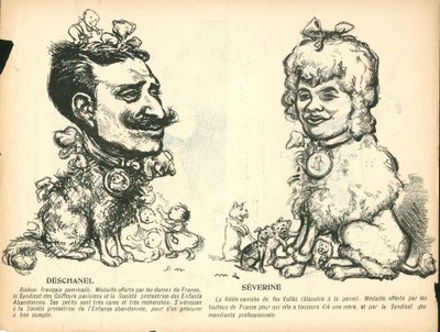 The Butter Plate, nummer 191, Satirical in Colors av Maurice Radiguet