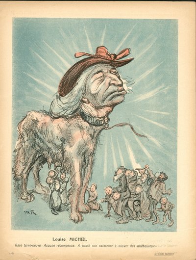 The Butter Plate, nummer 191, satirisk i farge av Maurice Radiguet