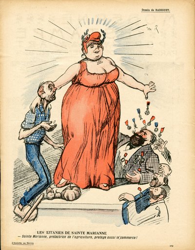 The Butter Plate, nummer 323, Satirical in Colors av Maurice Radiguet