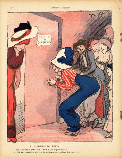 The Butter Plate, nummer 494, Satirical in Colors av Maurice Radiguet