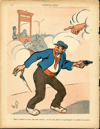 The Butter Plate, nummer 502, Satirical in Colors av Maurice Radiguet