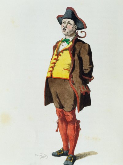 Gianduja i 1858, av Maurice Sand (1823-1889) av Maurice Sand